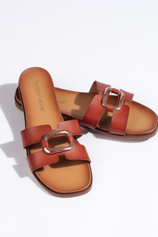 brūnas krāsas čības   Sergio Leone