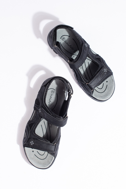 sandales  Melnas krāsas