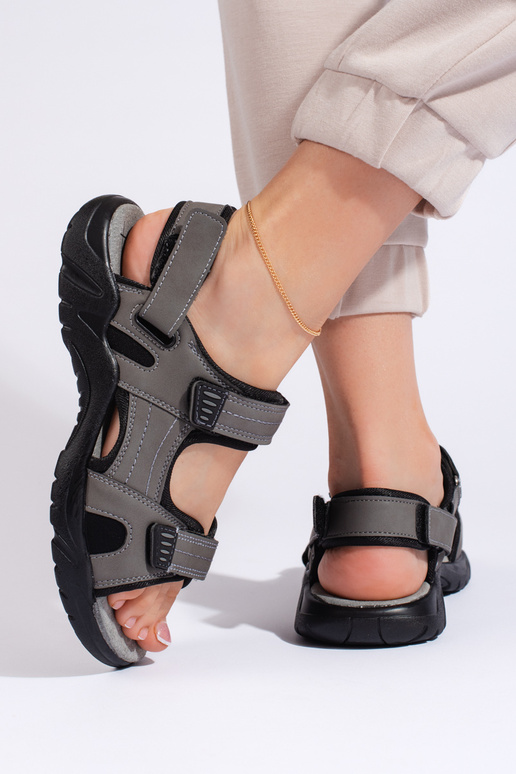 Sportiska stila pelēkas krāsas  kurpes