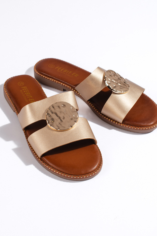 Zelta krāsas  čības