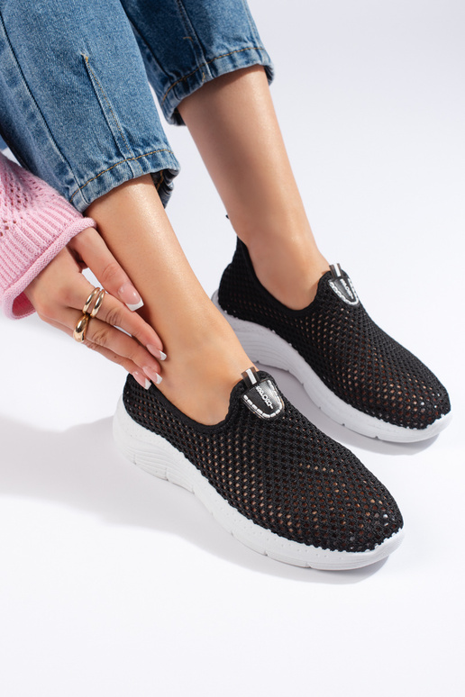 Melnas krāsas  sieviešu apavi