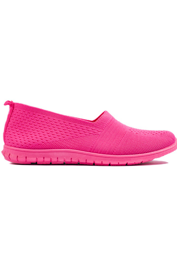 Rozā krāsas  obuwie slip on