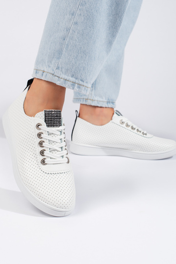 balta krāsa Sieviešu zābaki 2