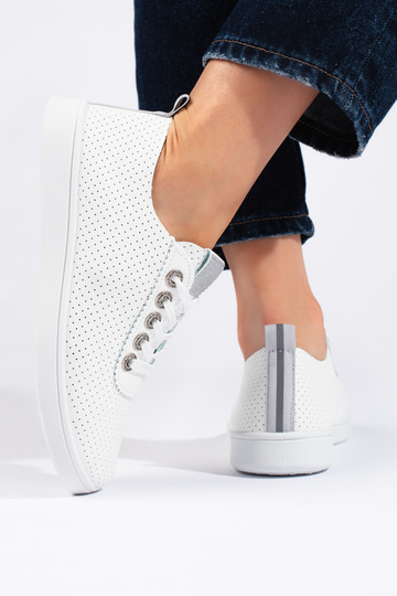 balta krāsa Sieviešu zābaki 2