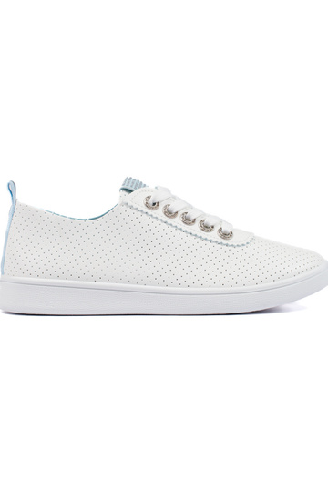 balta krāsa Sieviešu zābaki