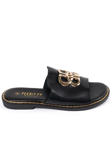 melnas krāsas  čības