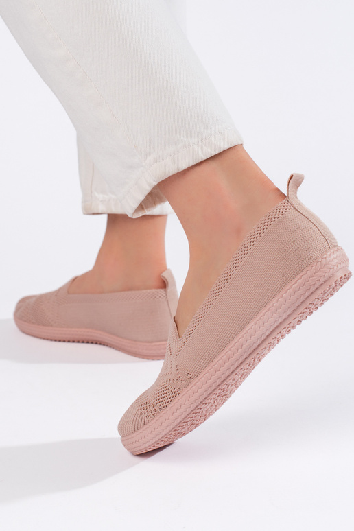 Rozā krāsas  slip on