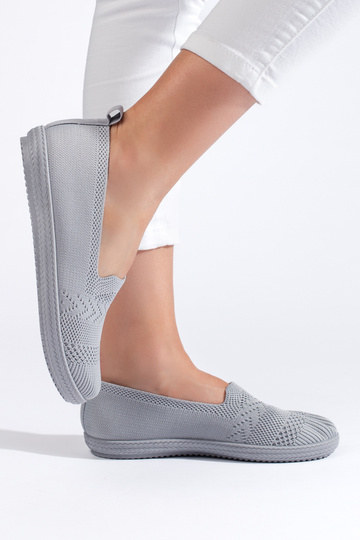 Pelēkas krāsas  slip on 2