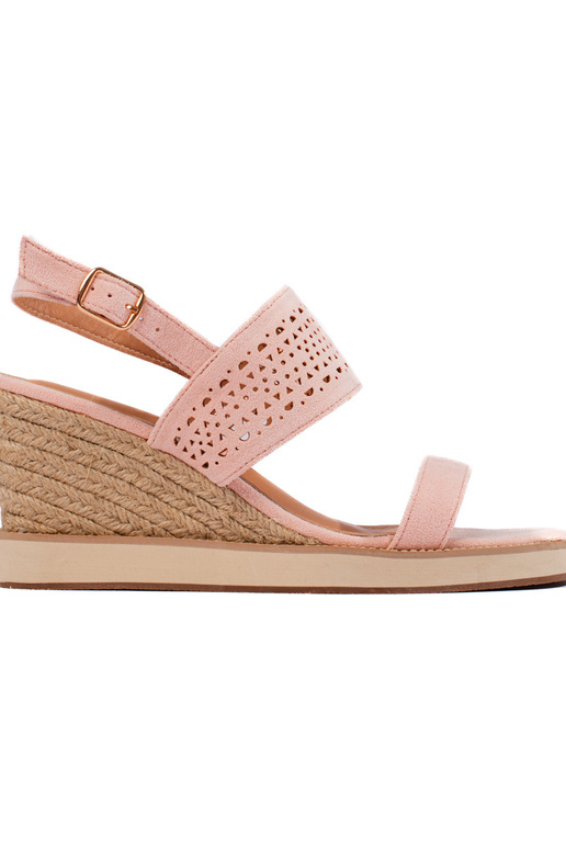 Rozā krāsas  kurpes