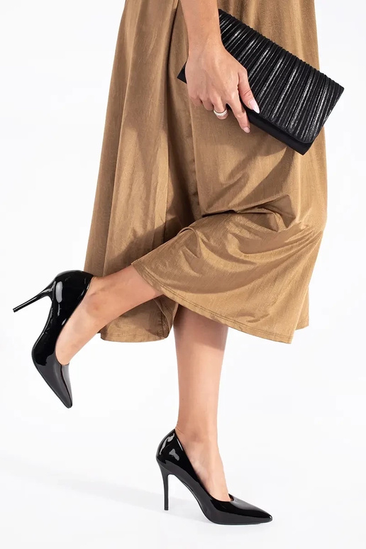 Klasiska modeļa Melnas krāsas puszābaki Klasiska modeļa Melnas krāsas puszābaki