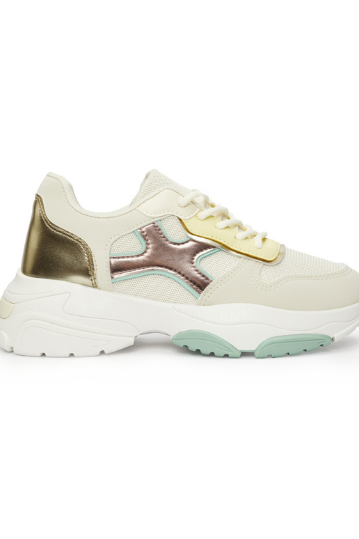 Stilīgasrnas brīvā laika apavi zeltaini Stilīgasrnas brīvā laika apavi zeltaini