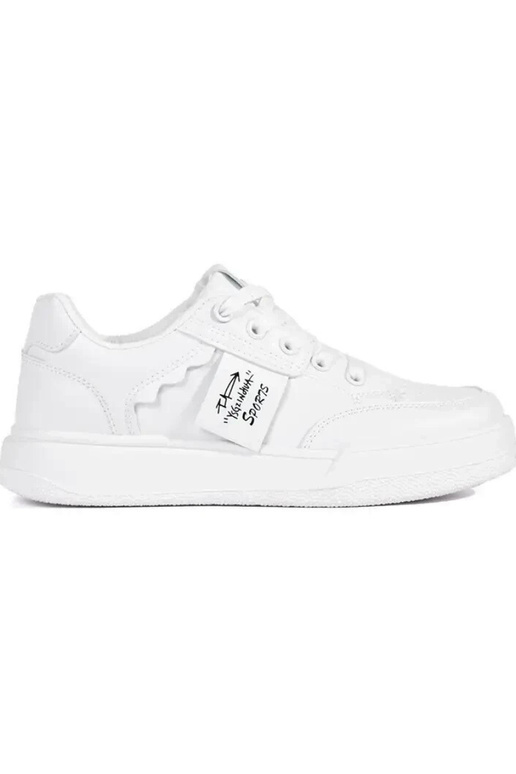 baltas krāsas Sporta apavi ar platformu