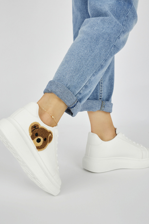 baltas krāsas sieviešu sieviešu apavi...