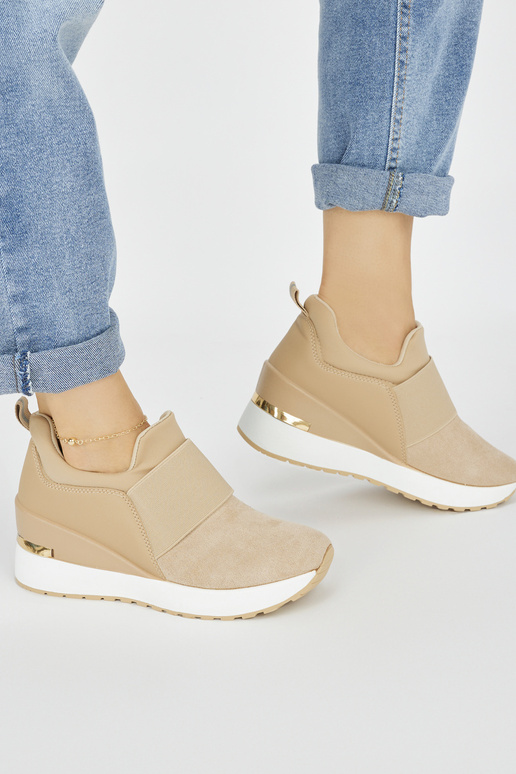 brūnas krāsas zamšādas Sporta apavi...