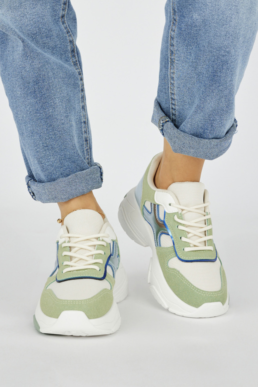 Stilīgasrnas brīvā laika apavi zaļš Stilīgasrnas brīvā laika apavi zaļš