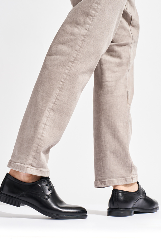 vīriešiem Melnas krāsas kurpes sasiets