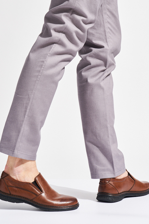 Brūnas vīriešu pusbotas