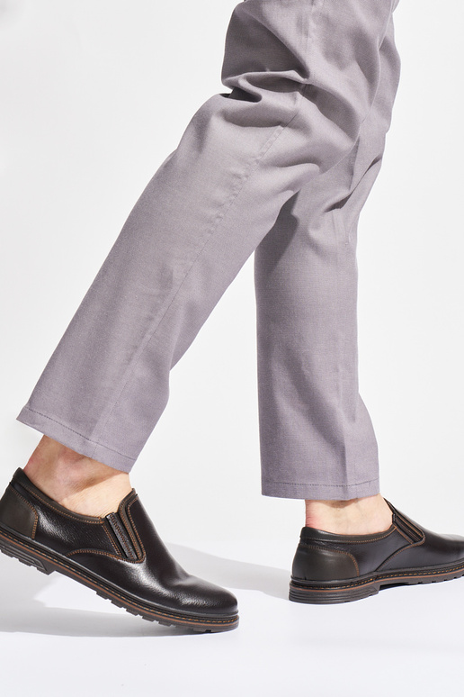 tumši brūnas krāsas Vīriešiem kurpes