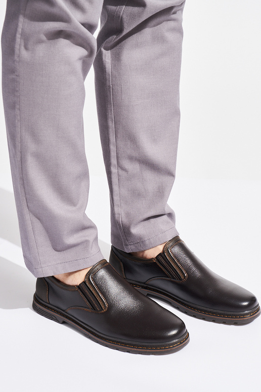 tumši brūnas krāsas Vīriešiem kurpes