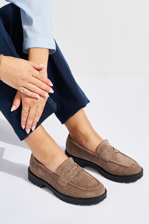 BezoIne zamšādas Sieviešu mokasīni