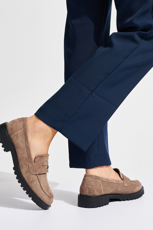 BezoIne zamšādas Sieviešu mokasīni