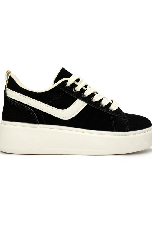 zamšādas Melnas krāsas sieviešu...