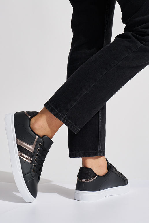 melnas krāsas ērti sieviešu apavi