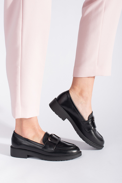 melnas krāsas Sieviešu mokasīni ar... melnas krāsas Sieviešu mokasīni ar...