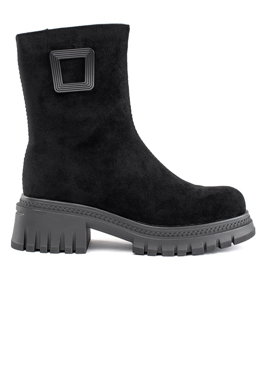 melnas krāsas sieviešu zābaki uz...