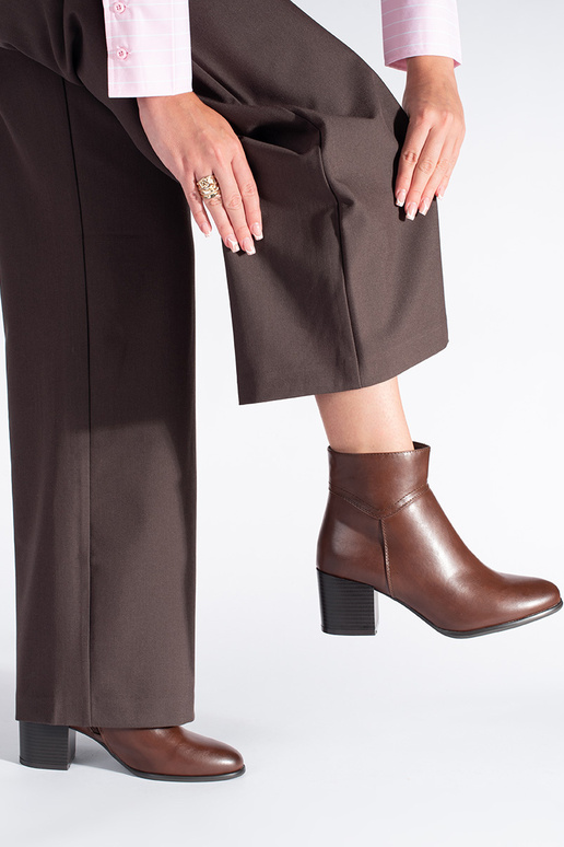 brūnas krāsas Pusgarie zābaki Sergio...