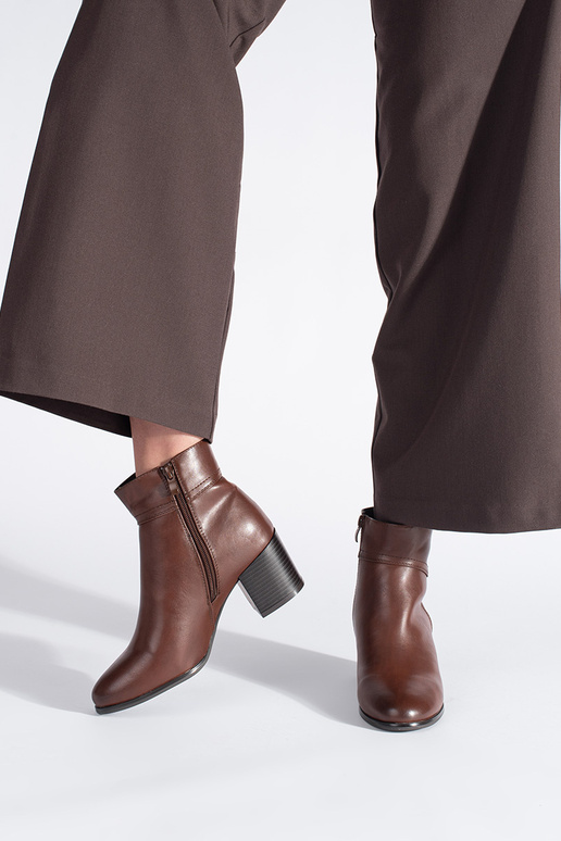 brūnas krāsas Pusgarie zābaki Sergio...