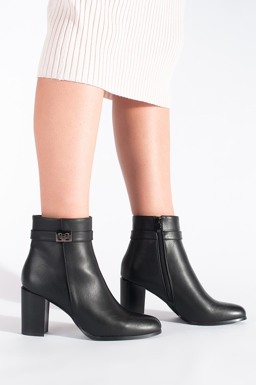 melnas krāsas zābaki elegants Sergio...