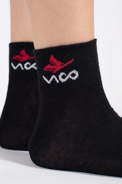 melnas krāsas sieviešu skarpetki Vico...