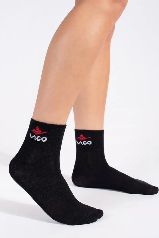 melnas krāsas sieviešu skarpetki Vico...