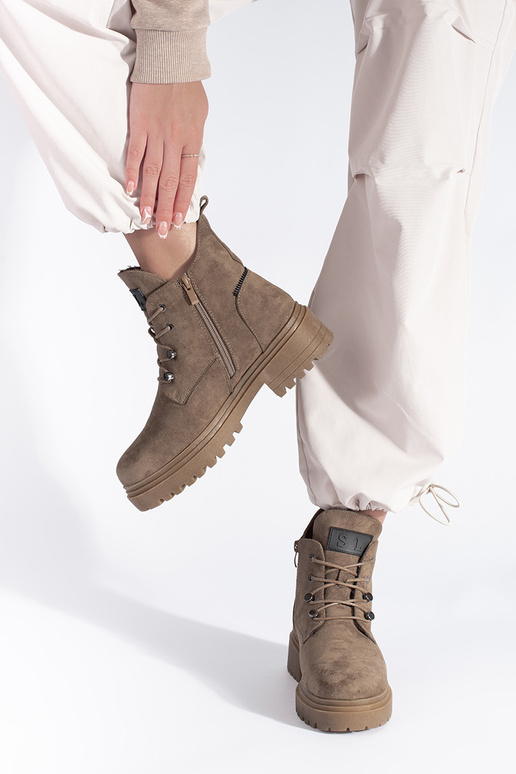 smilšu krāsas sieviešu apavi Sergio...