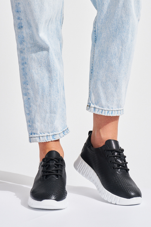 Ažūrs kurpes Melnas krāsas Sergio Leone Ažūrs kurpes Melnas krāsas Sergio Leone