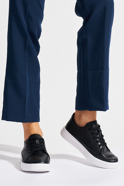 Āda ažūra kurpes Melnas krāsas Sergio... Āda ažūra kurpes Melnas krāsas Sergio...