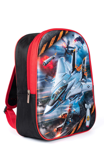 Melns-sarkans Mugursoma...