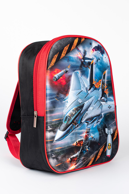 Melns-sarkans Mugursoma zēnam ze...