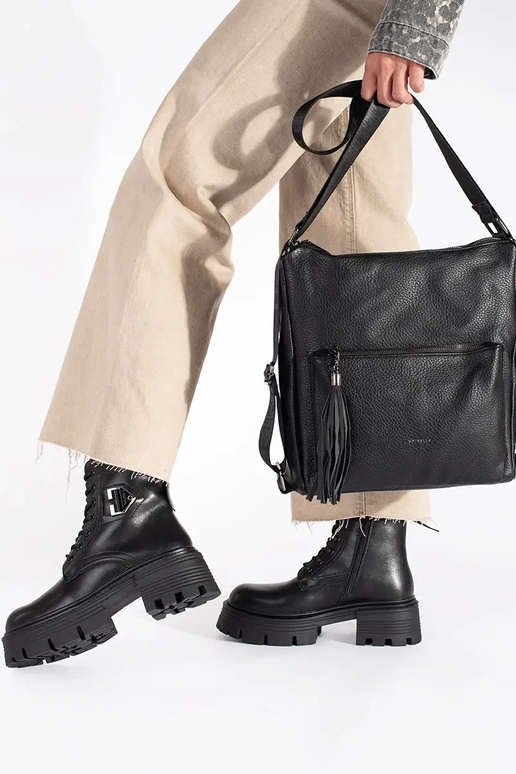 melna sieviešu rokassomu tipa...