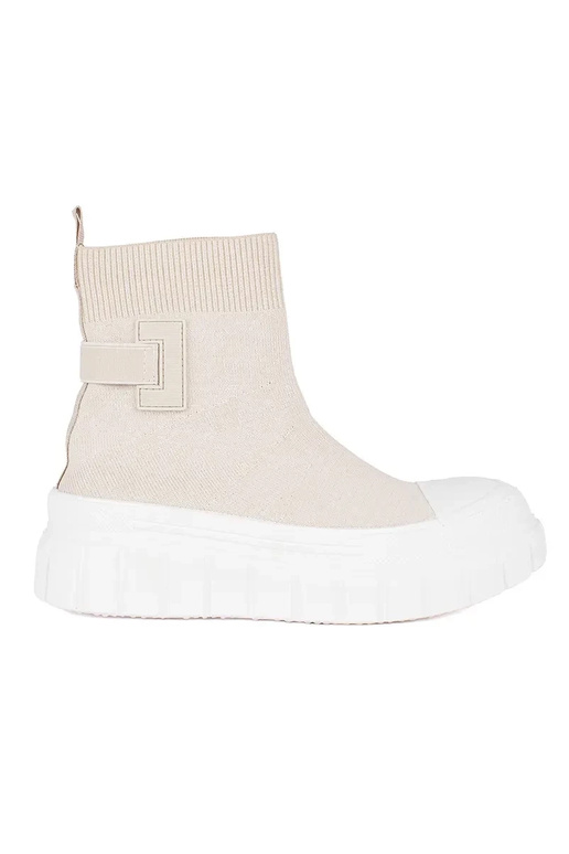 ziloņkaula augstas platformas zābaki