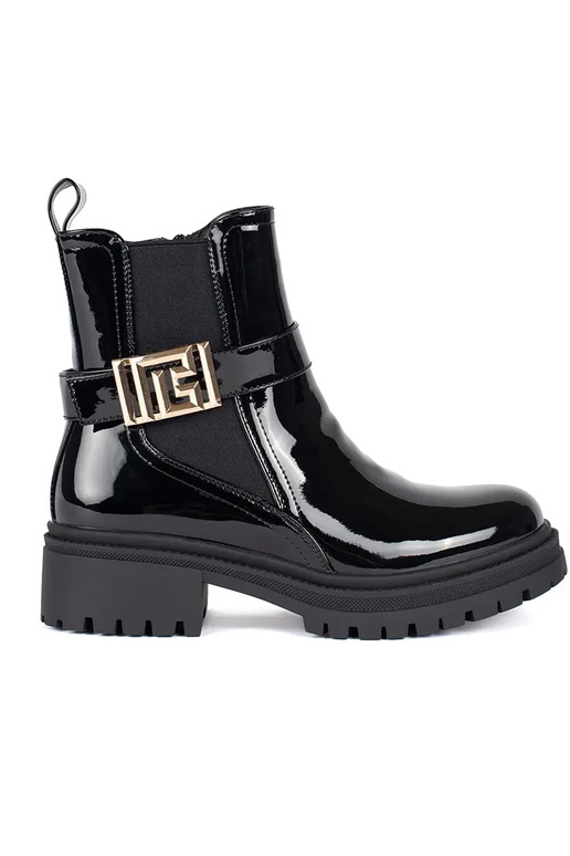 Laque Melnas krāsas Sieviešu zābaki Laque Melnas krāsas Sieviešu zābaki