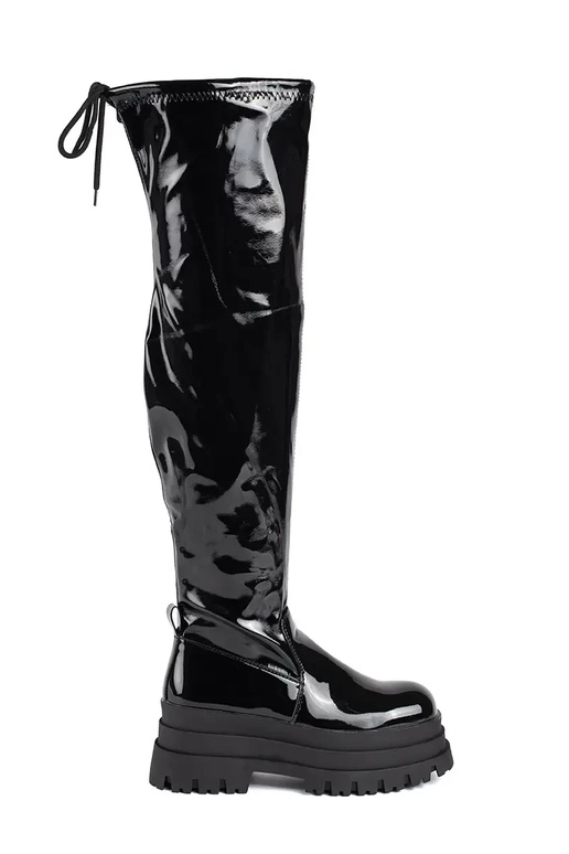 melnas krāsas lakots musketieri ar... melnas krāsas lakots musketieri ar...