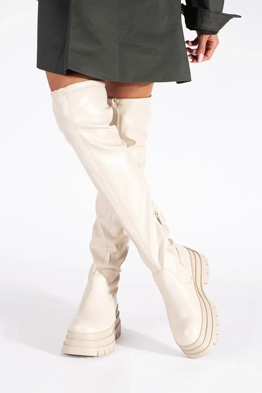 ziloņkaula krāsas musketieri ar...