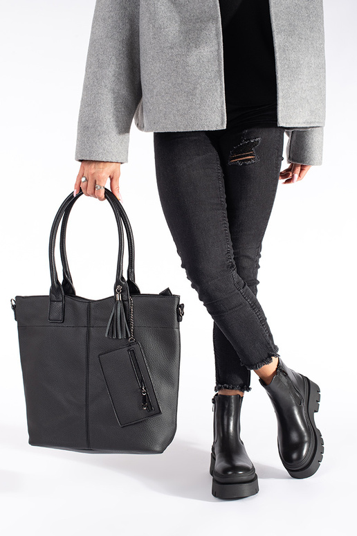 melnas krāsas Sieviešu zābaki ar... melnas krāsas Sieviešu zābaki ar...