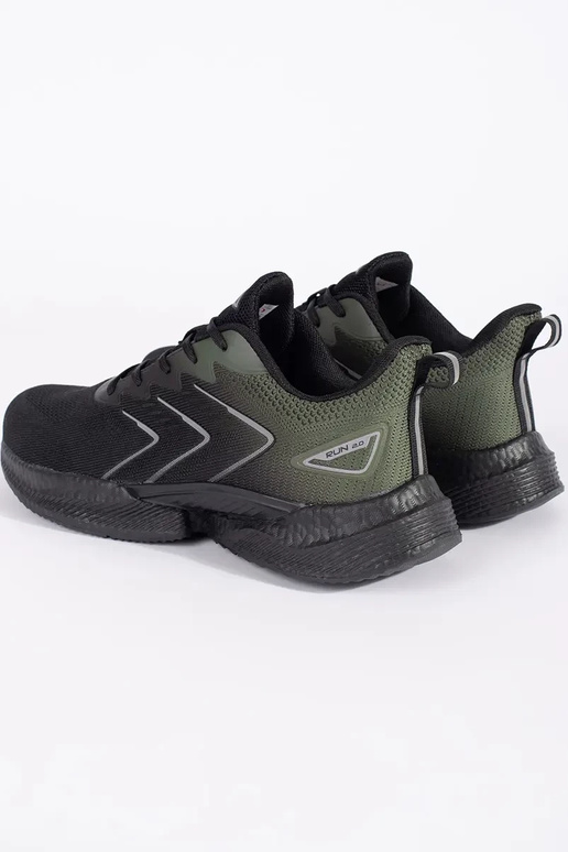 Melns-zaļš gaisma sieviešu apavi...