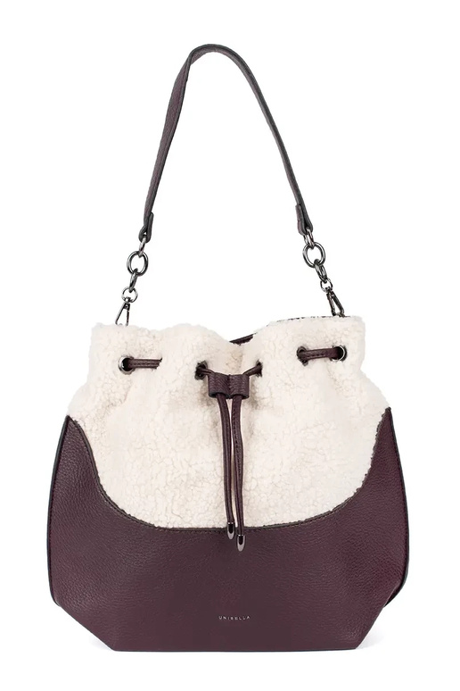 Tumši brūna eleganta rokassomiņa ar...