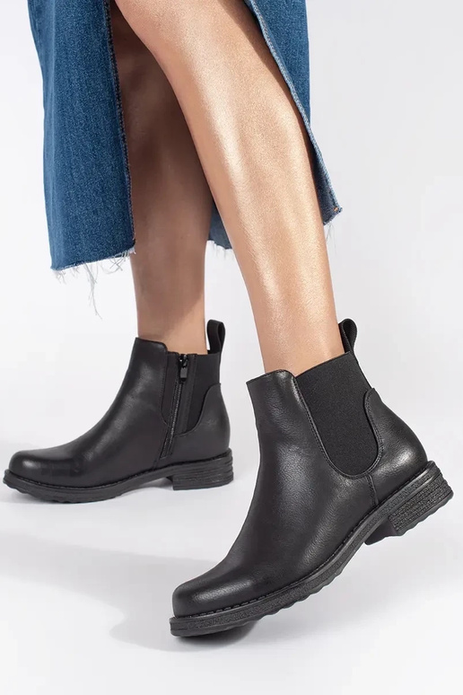 Sieviešu melni apavi Sieviešu melni apavi