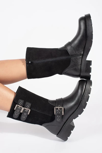 Melni ādas sieviešu apavi... 2