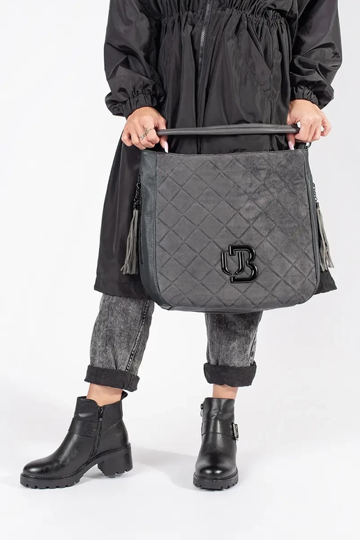 Sieviešu melni ādas apavi ar...